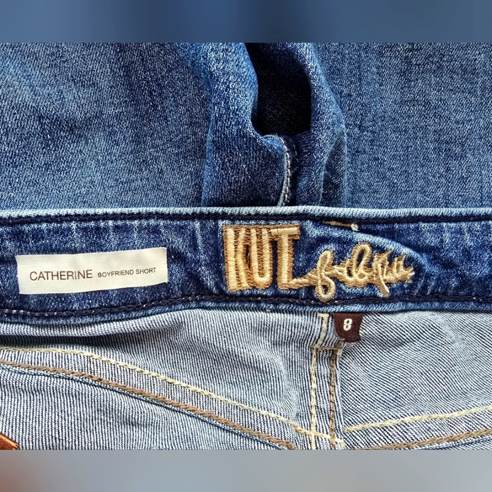 Kut from the Kloth "Catherine Boyfriend" Shorts - Picture 3 of 4